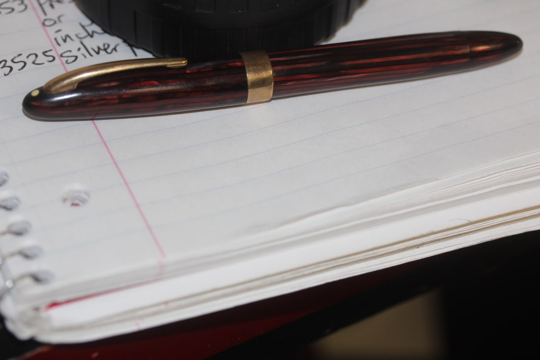 Shaffer 14Kt Gold Nib Fountain Pen: not tested to see if works or not