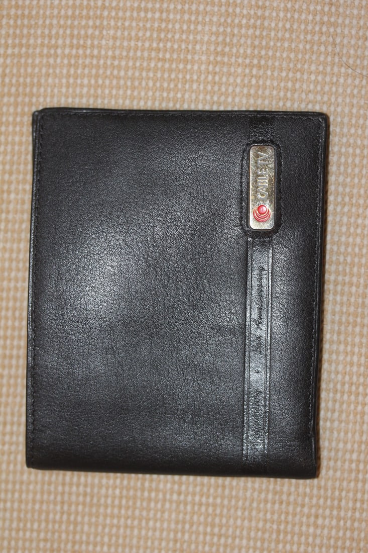 Leather Wallet: as shown on photos