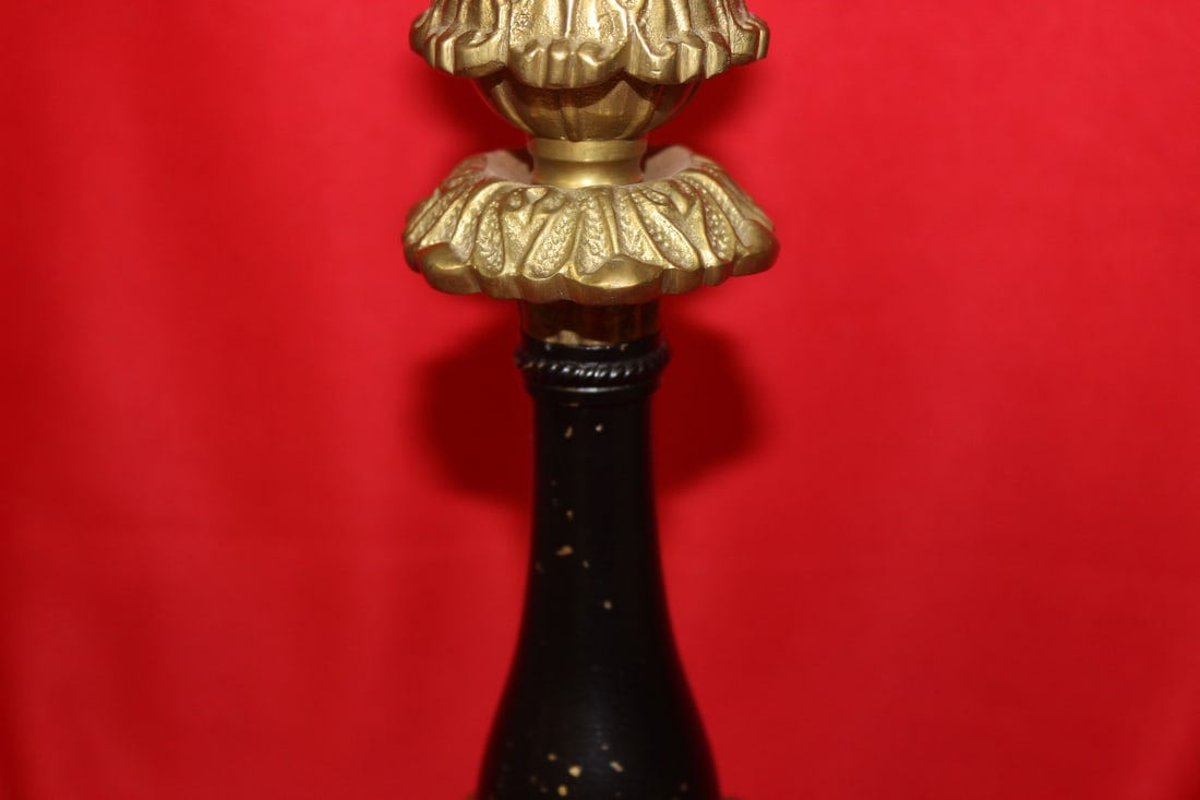 A Brass Candlestick - 3