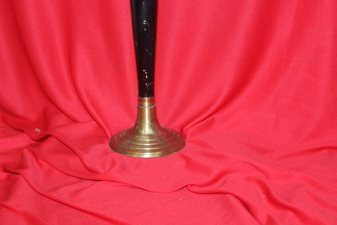 A Single Metal Candlestick - 2