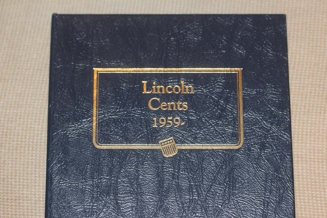 Empty Whitman Lincoln Cent Album - 1959: as shown