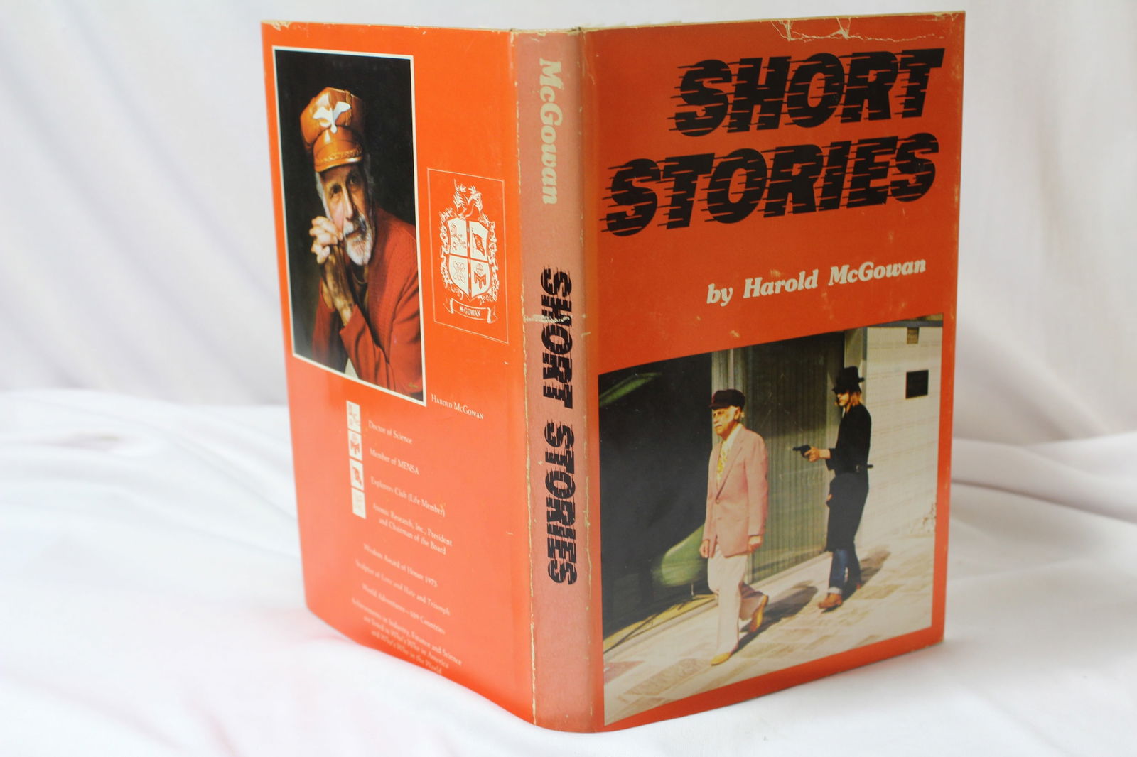 Short Stories - Hardcover Book: by Harold McGowan - with dustjacket - author signed autograph - 1st edition