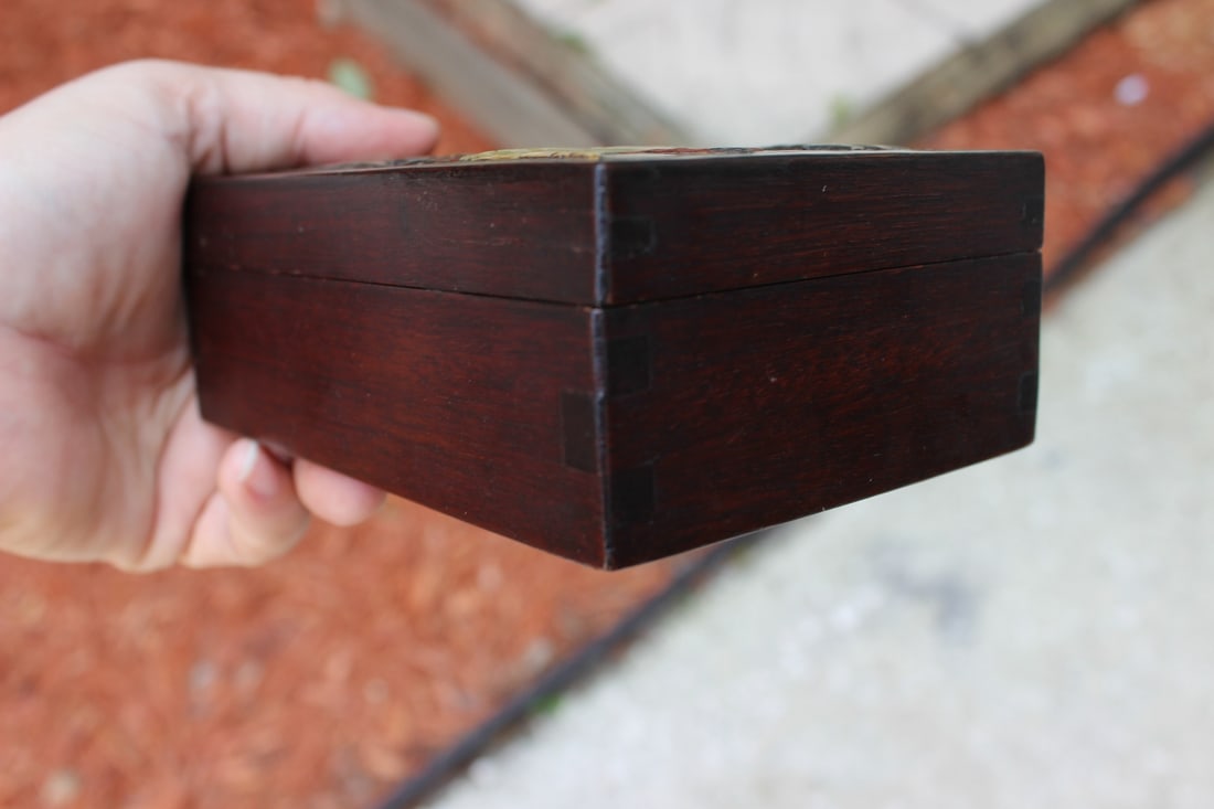 A Chinese Jade/Stone Box - 12