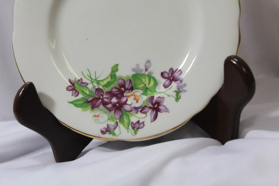 A Bone China Bread Plate - 2