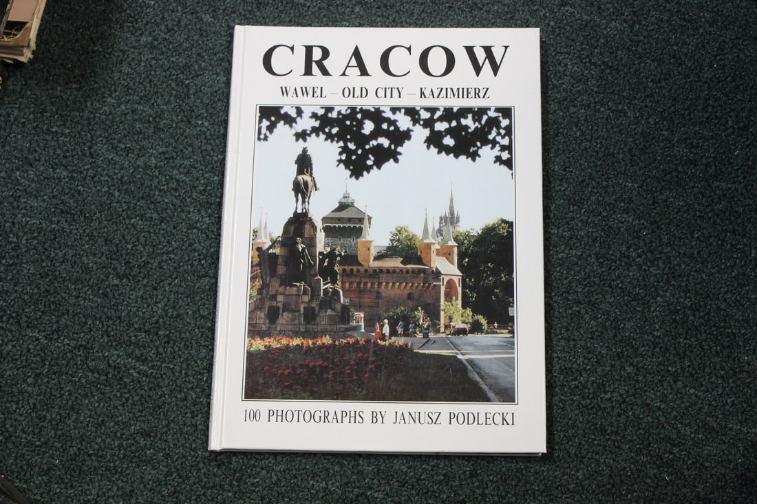 Hardcover Bookk: Cracow: as shown