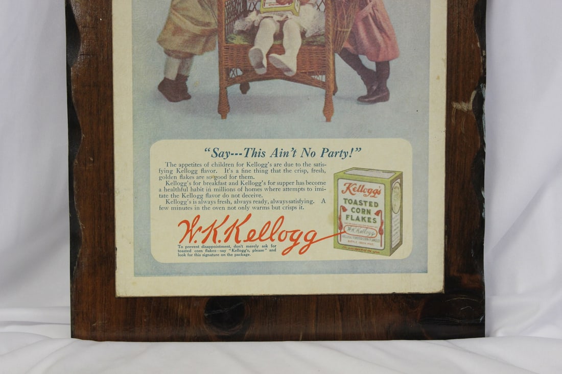 W.K. Kellog Old Advertisement - 3