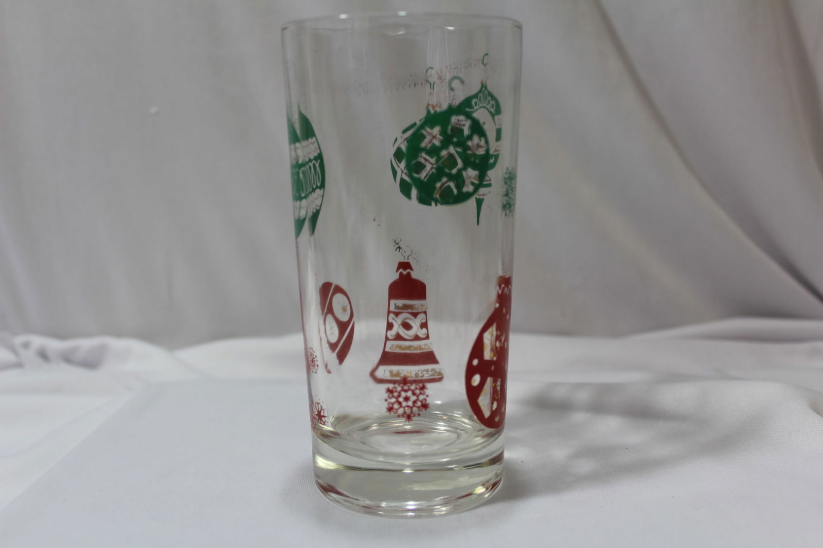 A christmas Tumbler: 5 5/8" tall