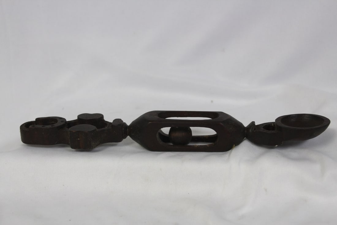 A Wooden Artwork: 9 1/2" long