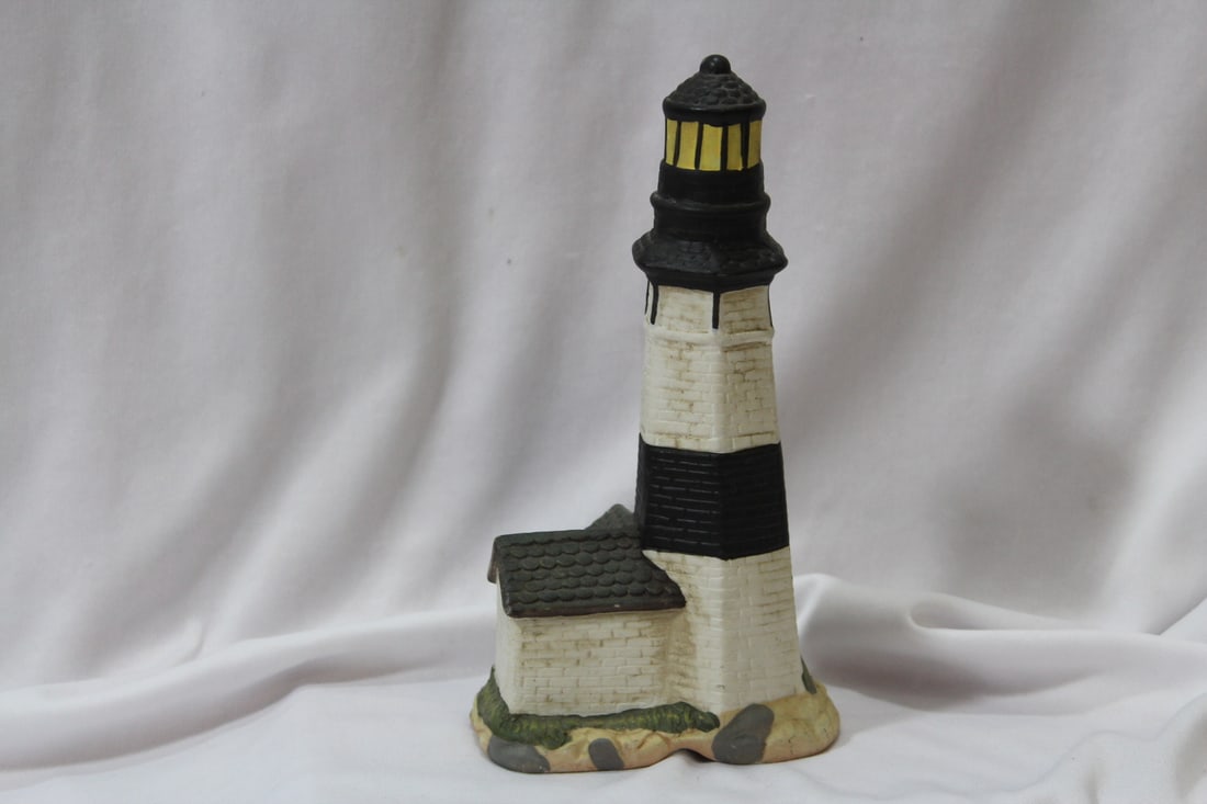 A Ceramic Lighthouse: 7 1/2" tall