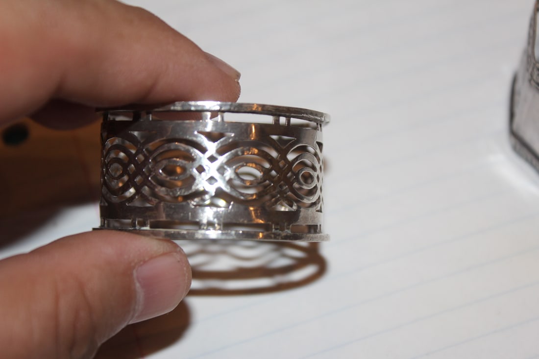 Silverplate Napkin Ring - 2