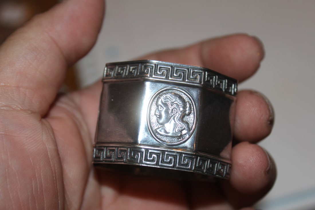 Silverplate Napkin Ring - 4