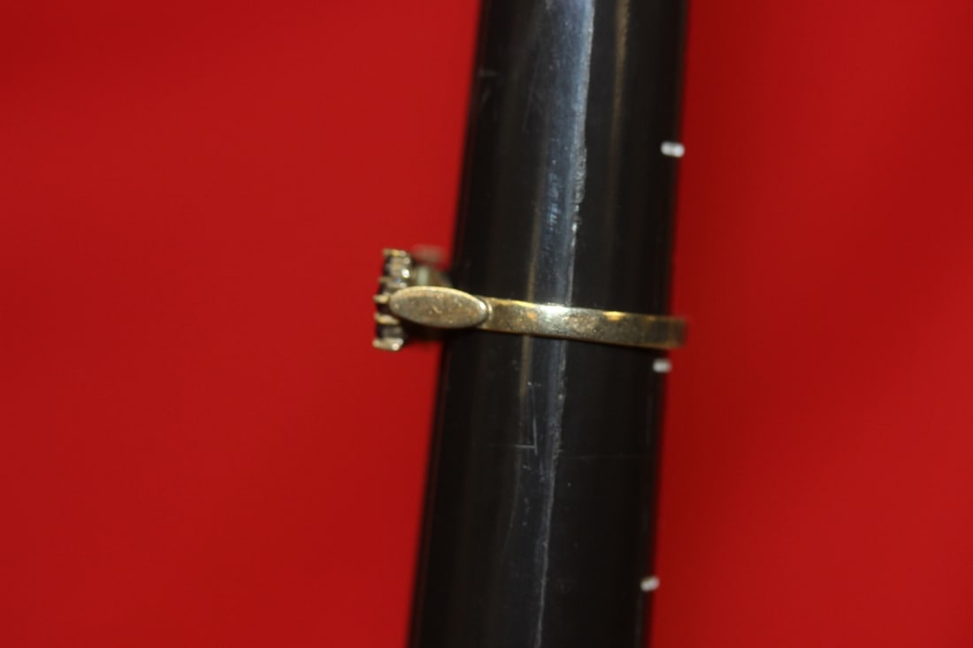 A Sterling and Gemstone Ring - 4