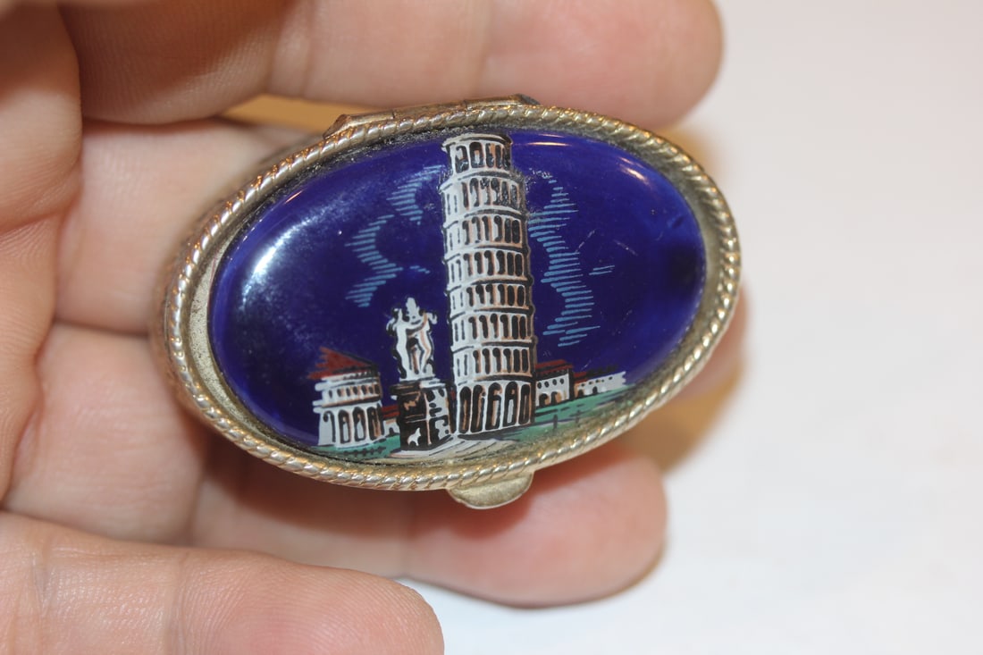 Enamel Pill Box - 2