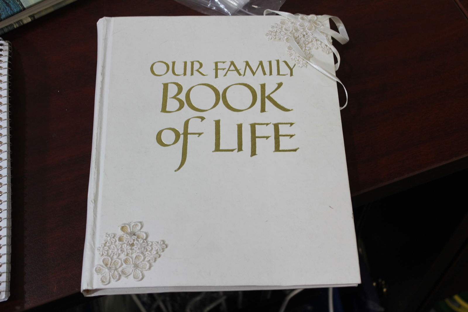 Our Family Book of Life - Hardcover Book: pease note: empty