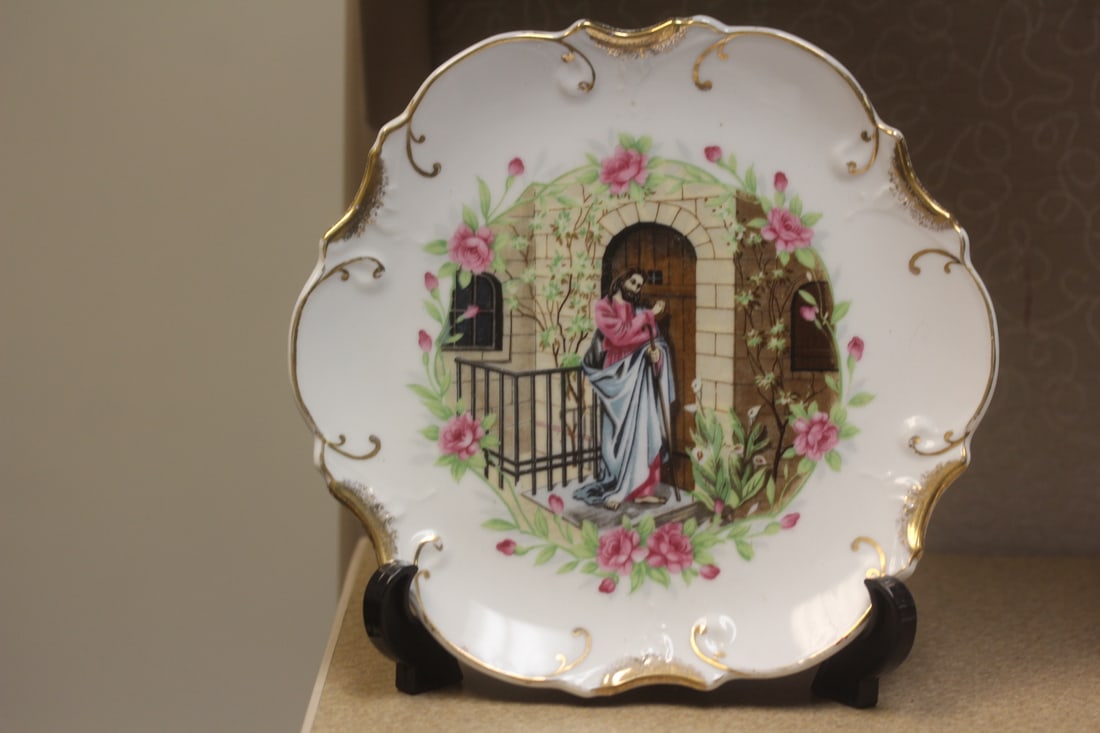 Jesus Collector's Plate: 8 1/4" in diameter