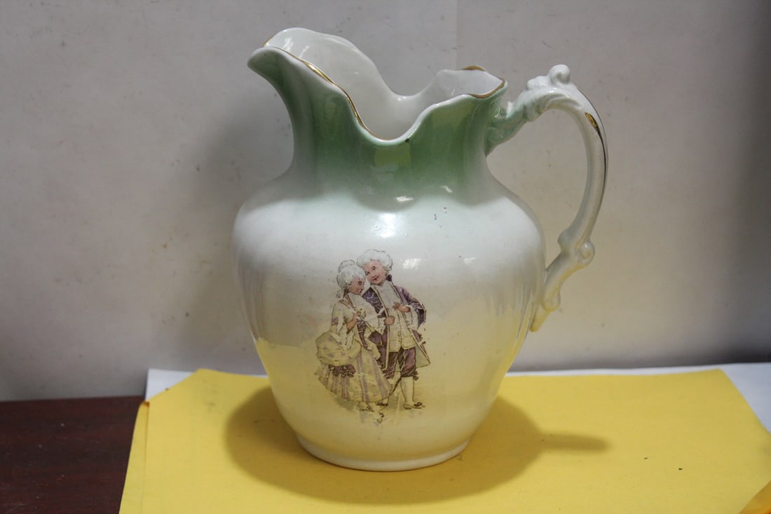 A German Ceramic Pitcher - 4