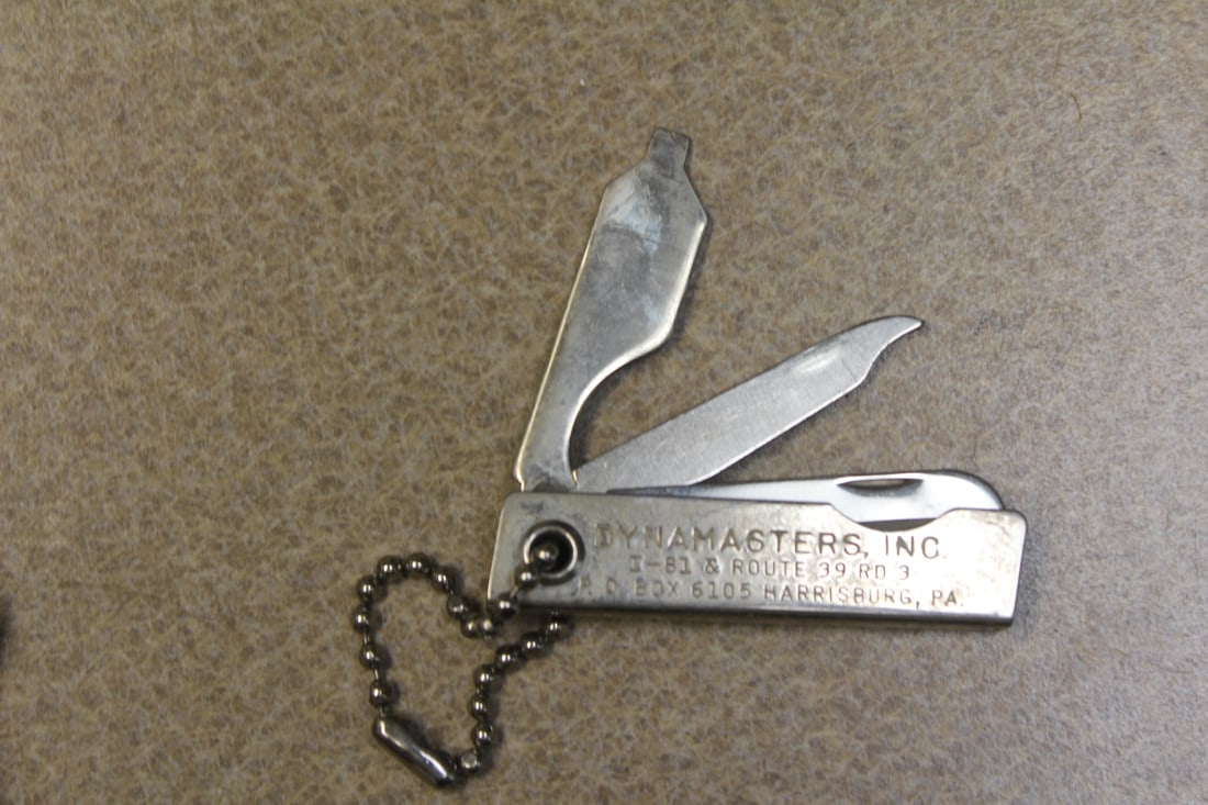 Adverstising Pocket Knife: made in USA
