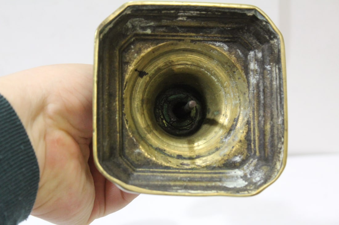 A Brass Candleholder - 5