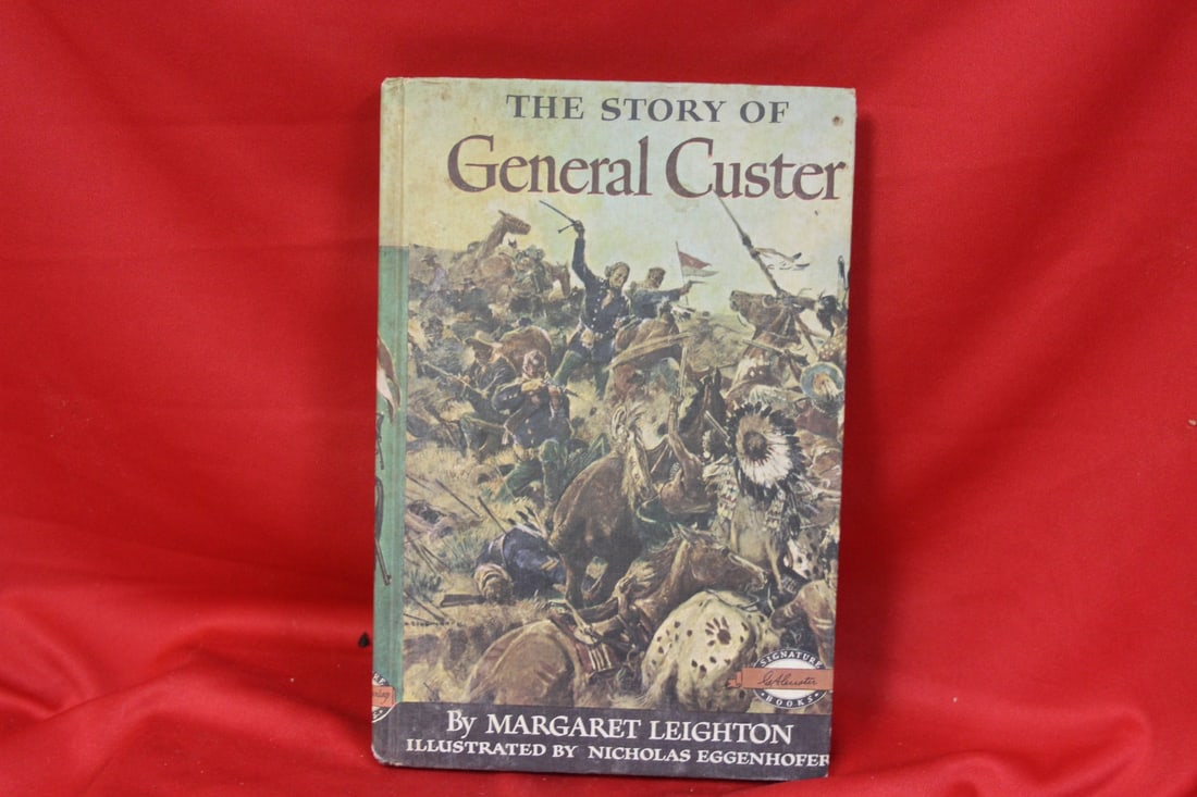Hardcover Book: The Story of General Custer: as shown