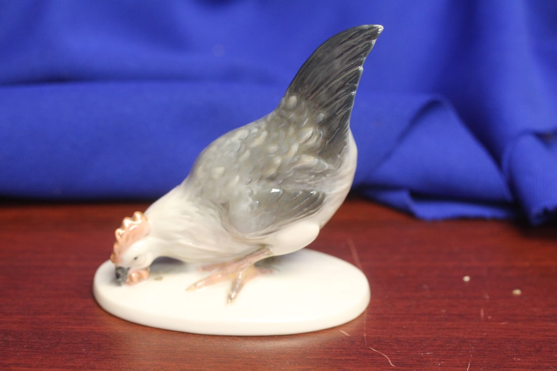 A Rosenthal Rooster: 3 3/4" tall