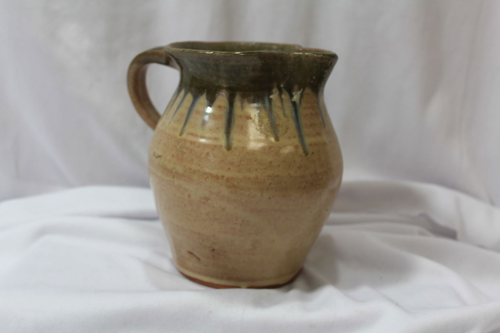 A Brown's Pottery Pitcher: 5 1/2" tall