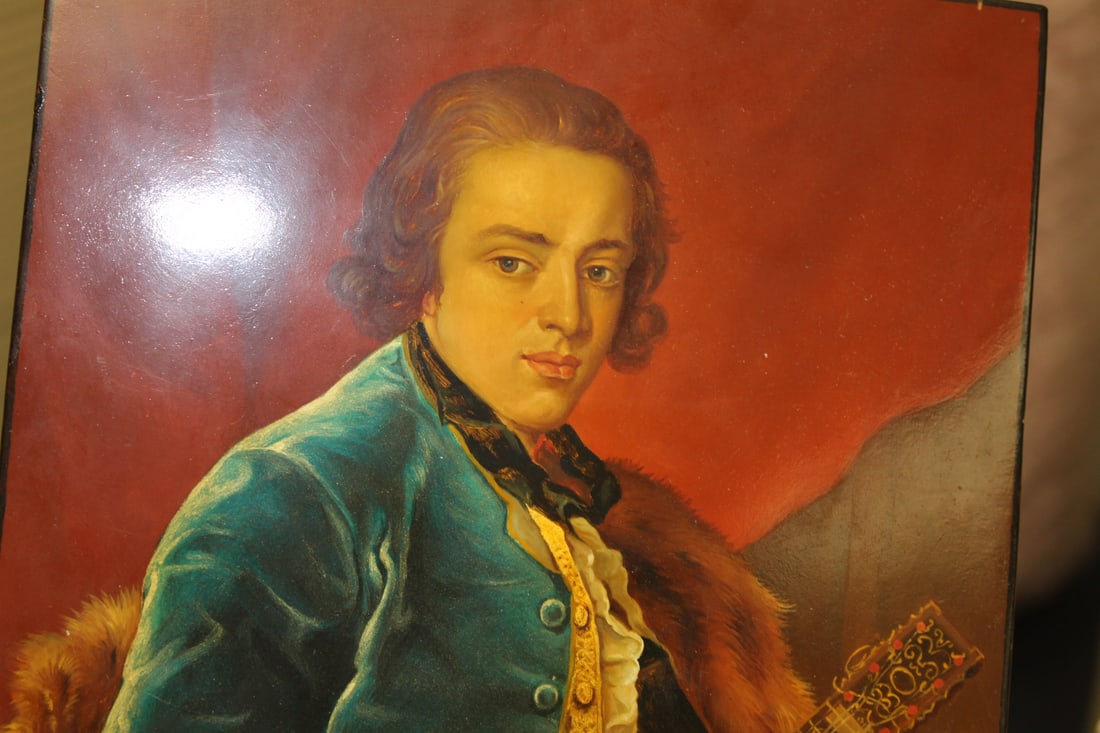 Signed Russian Lacquer Plaque - 4