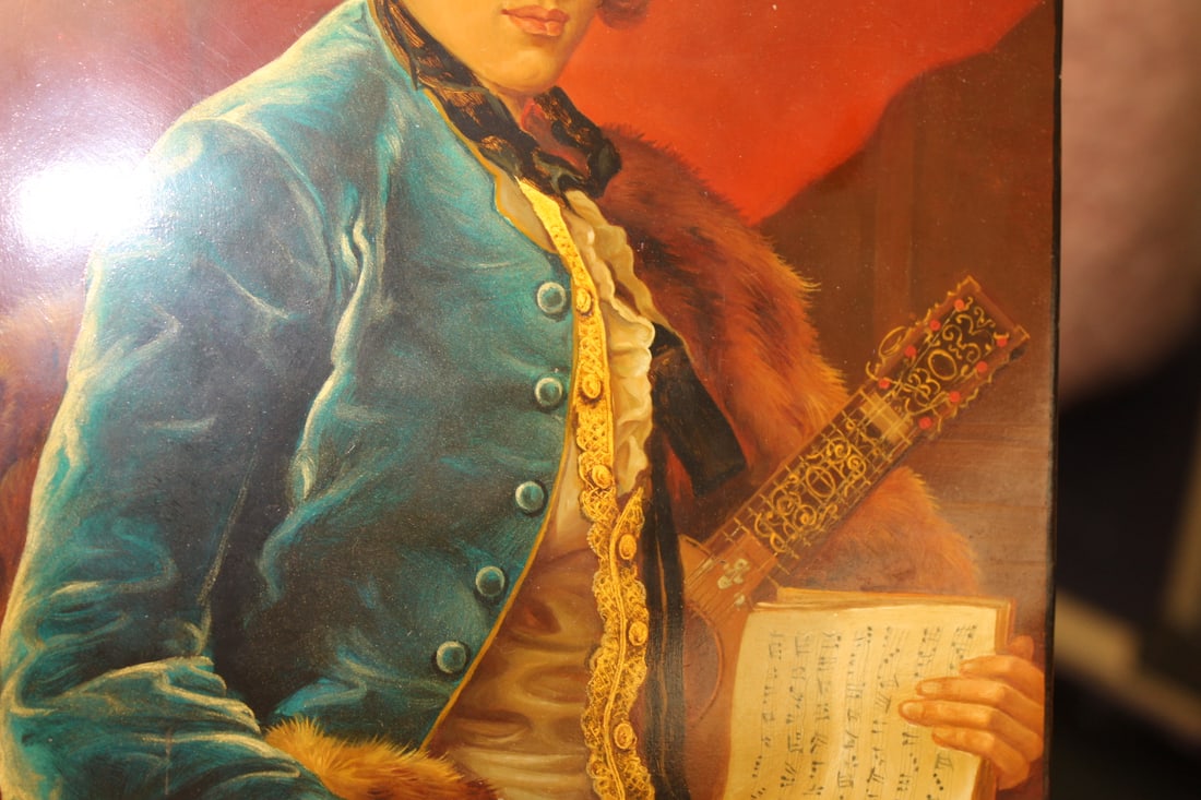 Signed Russian Lacquer Plaque - 5