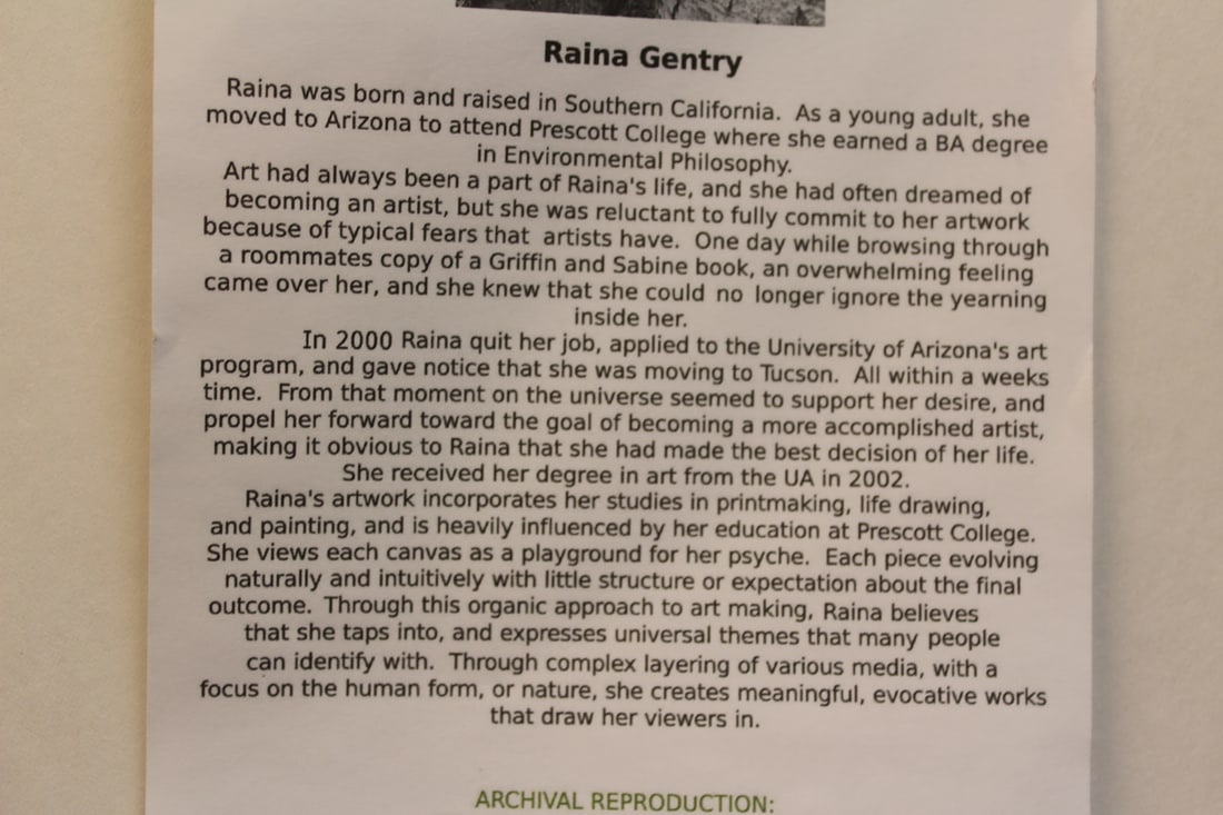 Signed Raina Gentry Print - 7