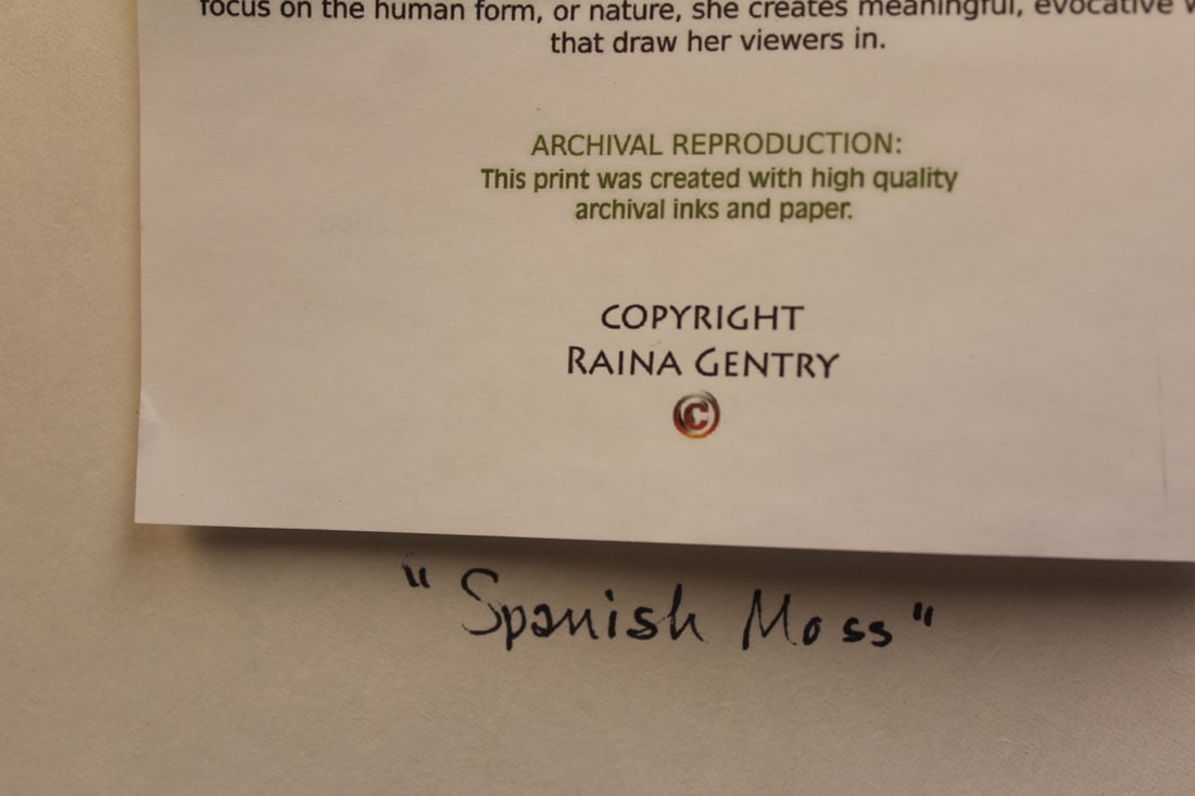 Signed Raina Gentry Print - 8