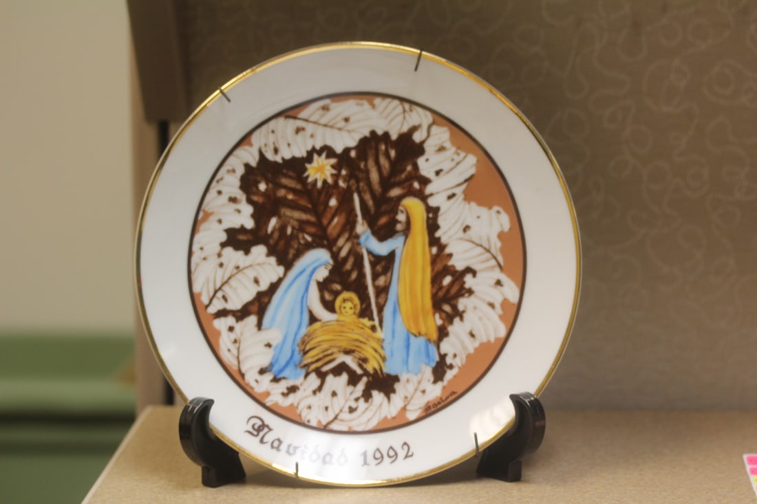 Puerto Rico Collectors Plate: 7 7/8" in diameter
