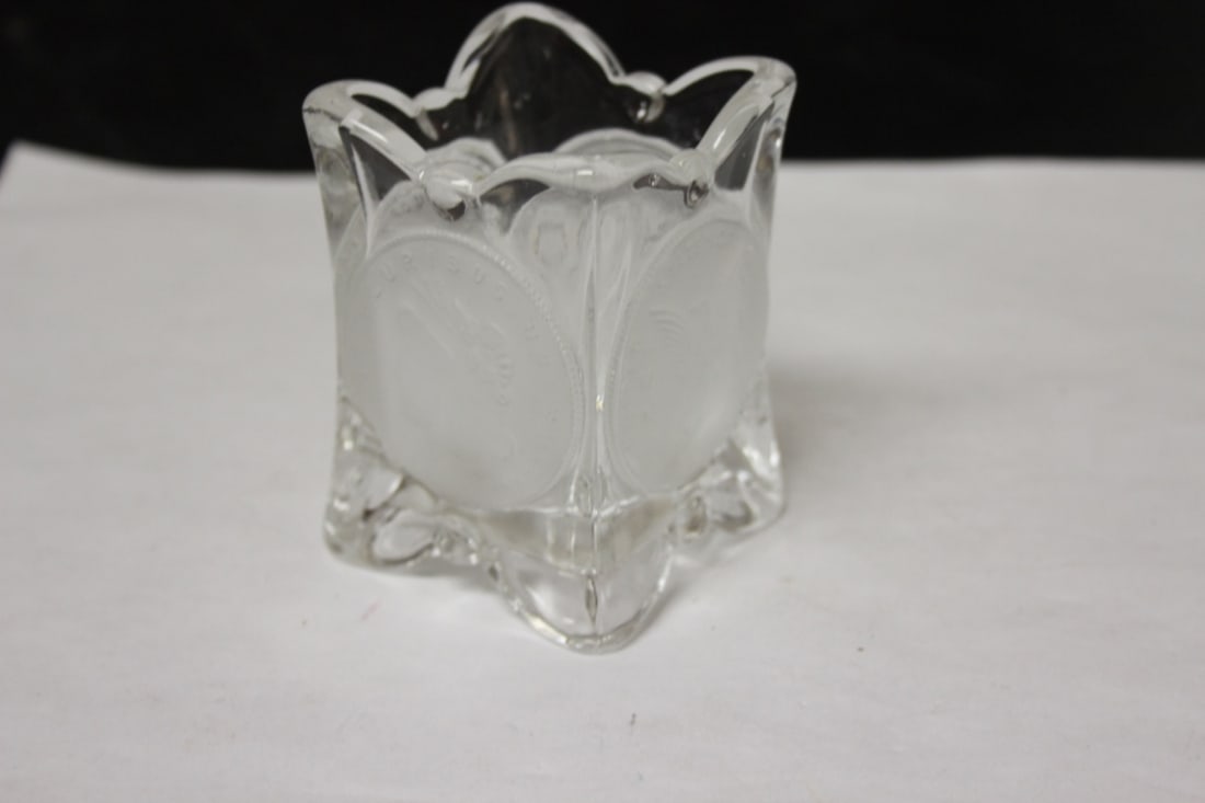 A Tooth Pick or Coin? Holder: 3" Tall