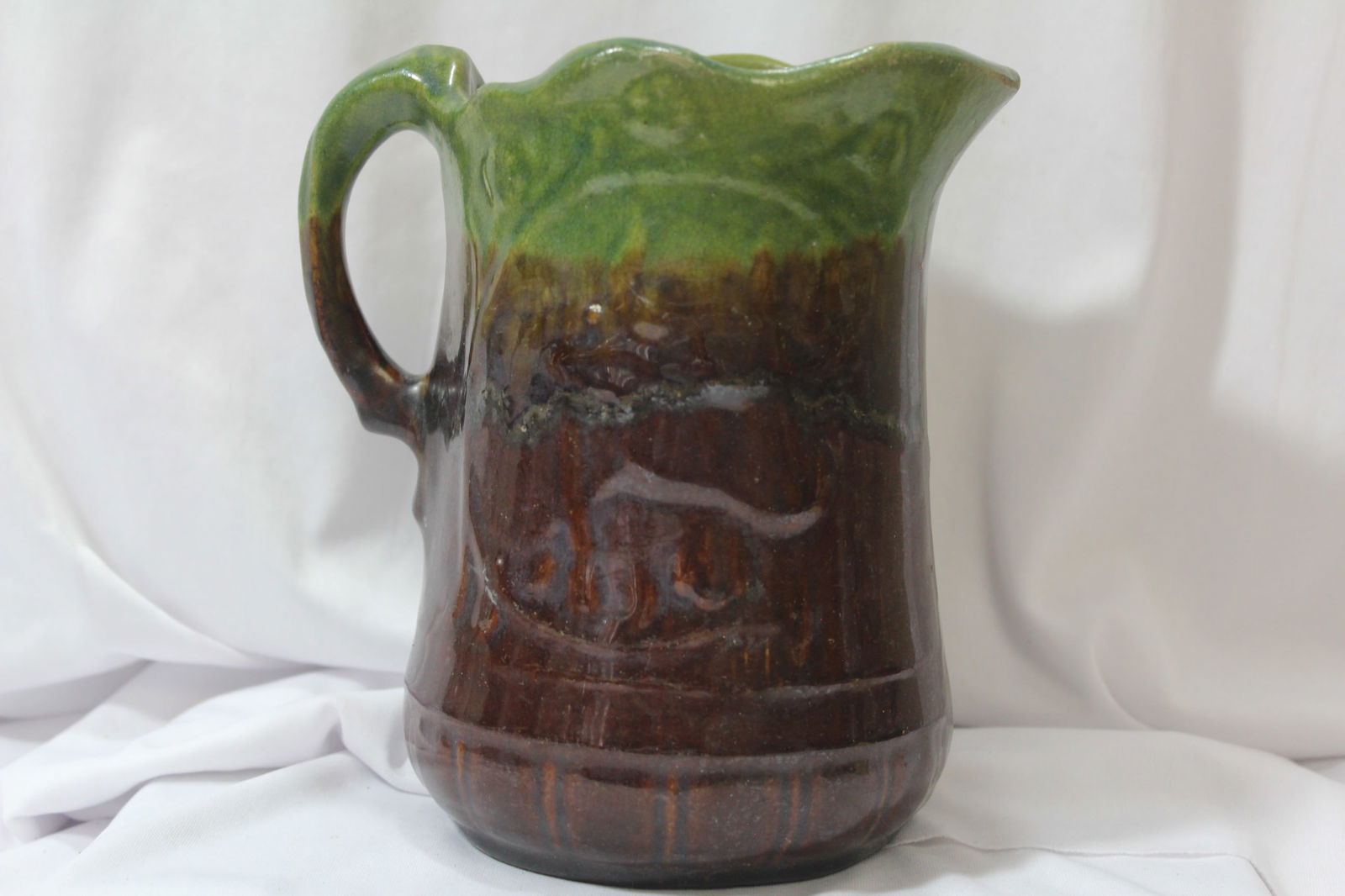 An Old Pitcher: 7 1/2" tall