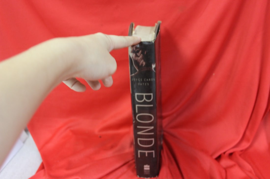 Hardcover Book on Blonde: as shown