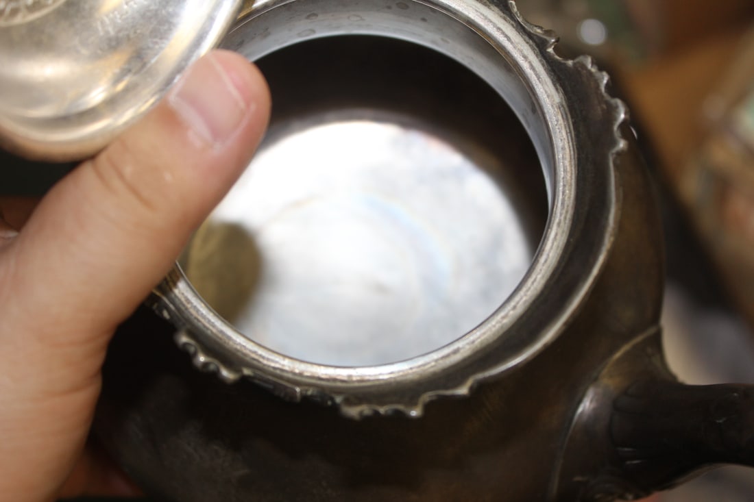 Silverplate Teapot - 8