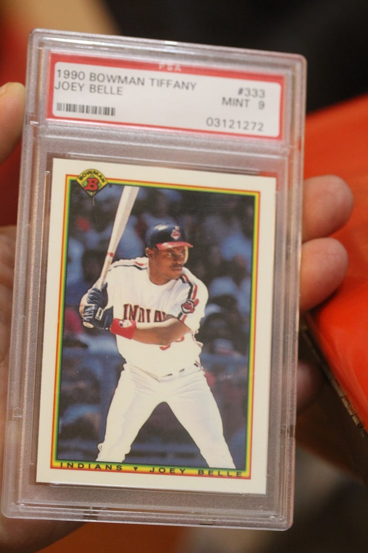 Graded Joew Belle Baseball Card: as shown