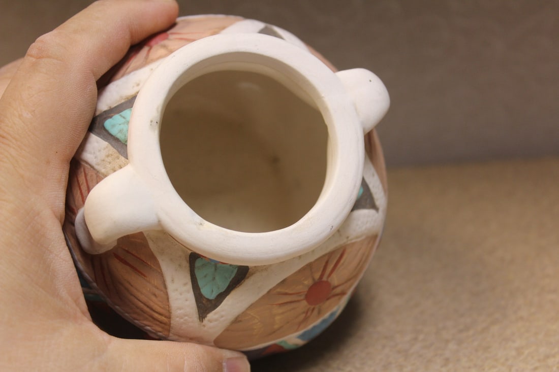 Ceramic Two Handle Pot - 5