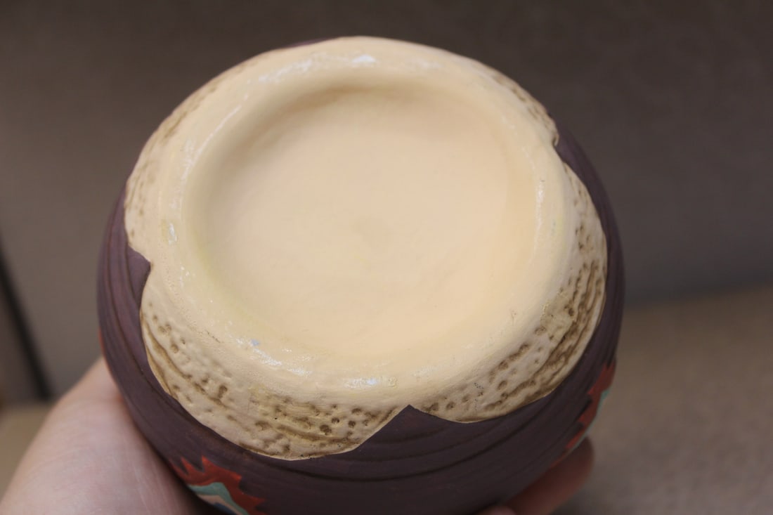 Ceramic Two Handle Pot - 6