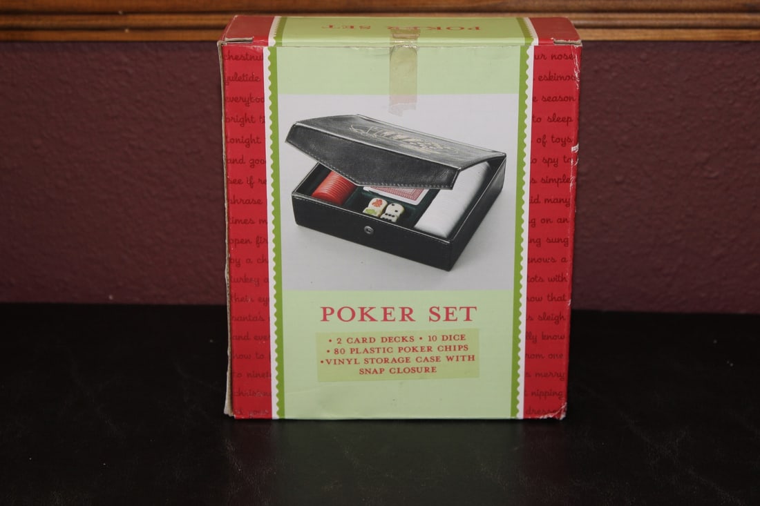 A Poker Set: with chips