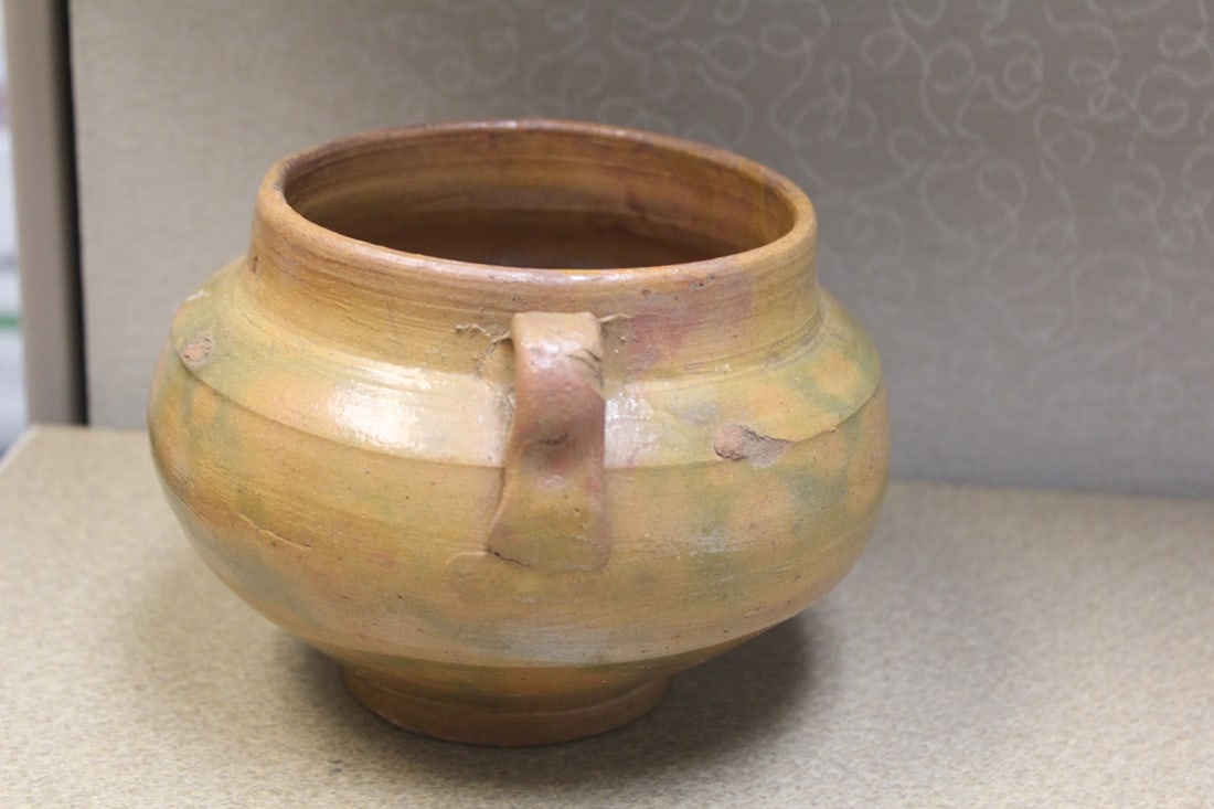 Two Handle Pottery Pot - 2