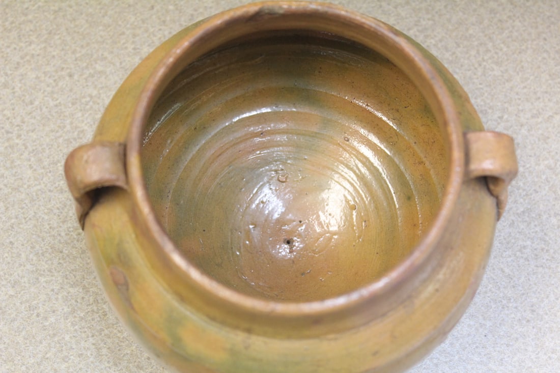 Two Handle Pottery Pot - 5