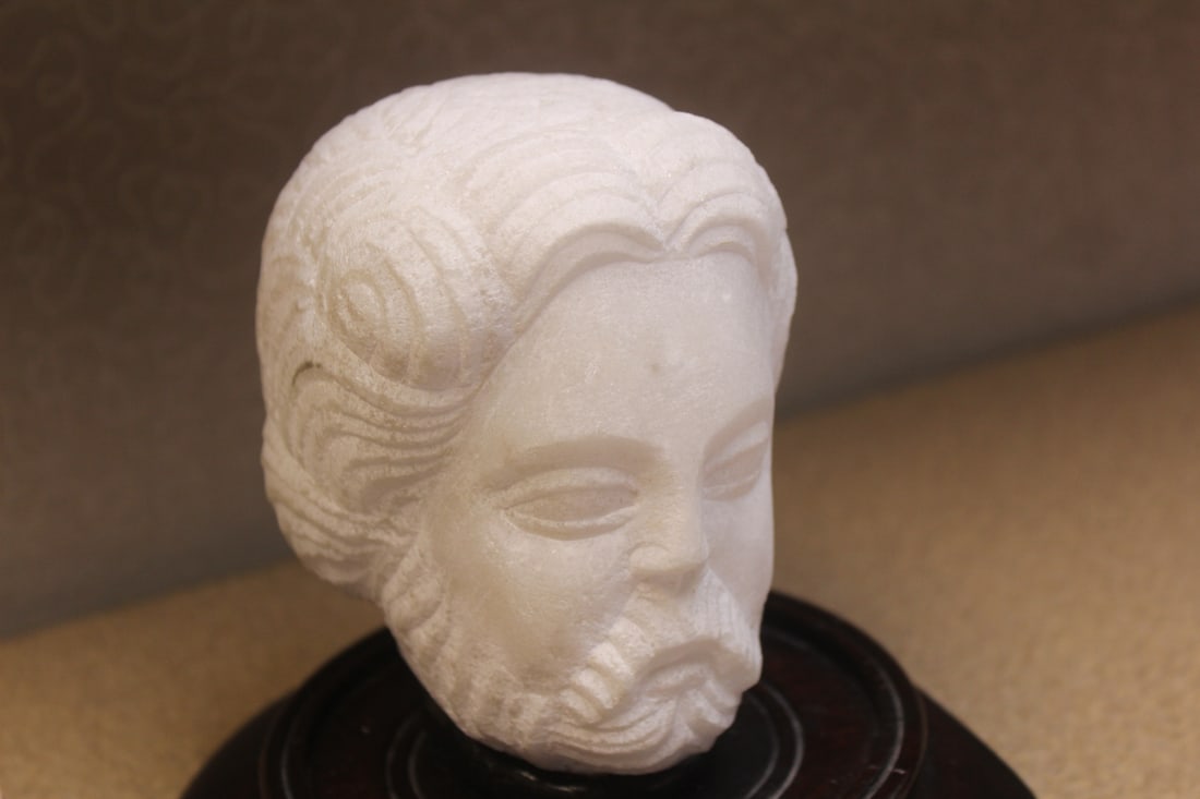 Cement Head on Stand - 3