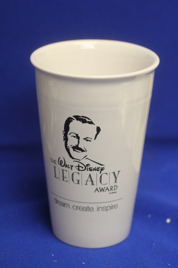 Disney Legacy Award Cup: ceramic - 5 3/8" tall