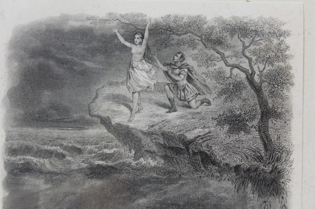 A Framed Etching - 2