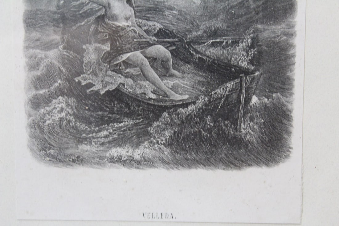 A Framed Etching - 4