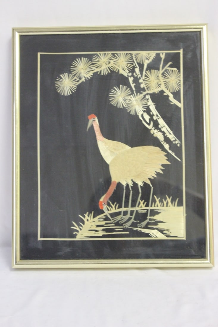 A Framed Cork Art: 11 1/8" x 9 1/8"