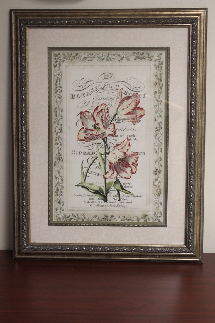 A Decorative Print: 26 1/2" x 34 1/2"