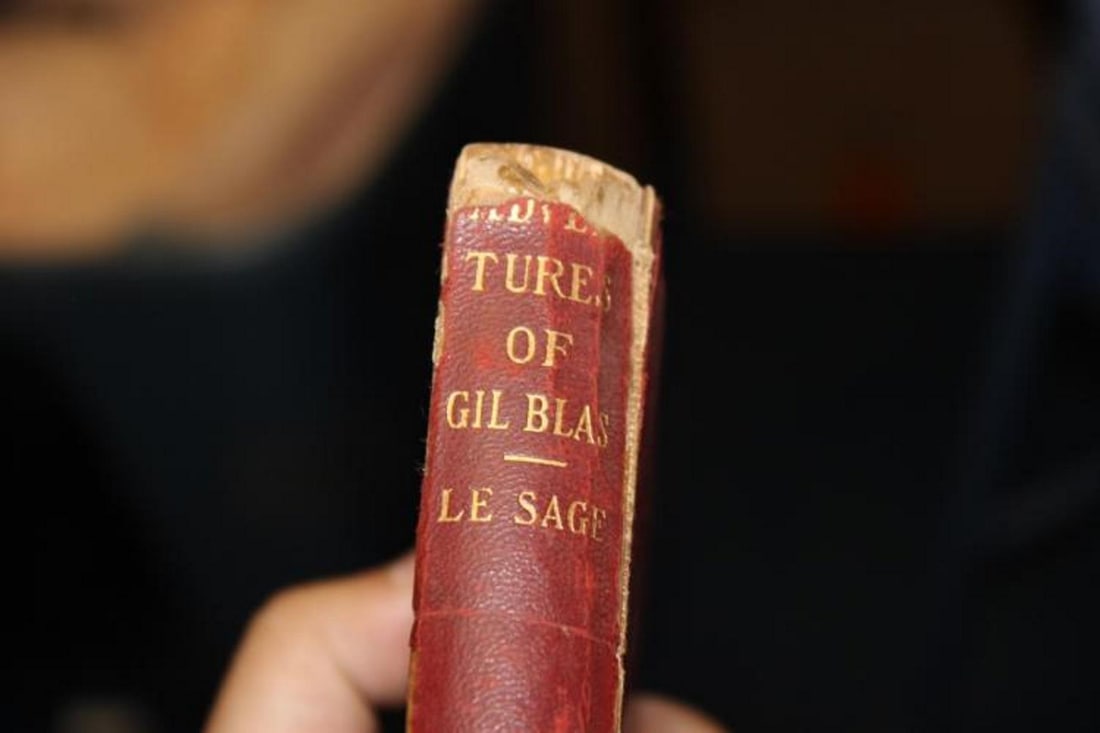 Book - The Adventure of Gil Blas: Very old book - 18th/19th Century - Please note: the binding needs help - sold AS IS