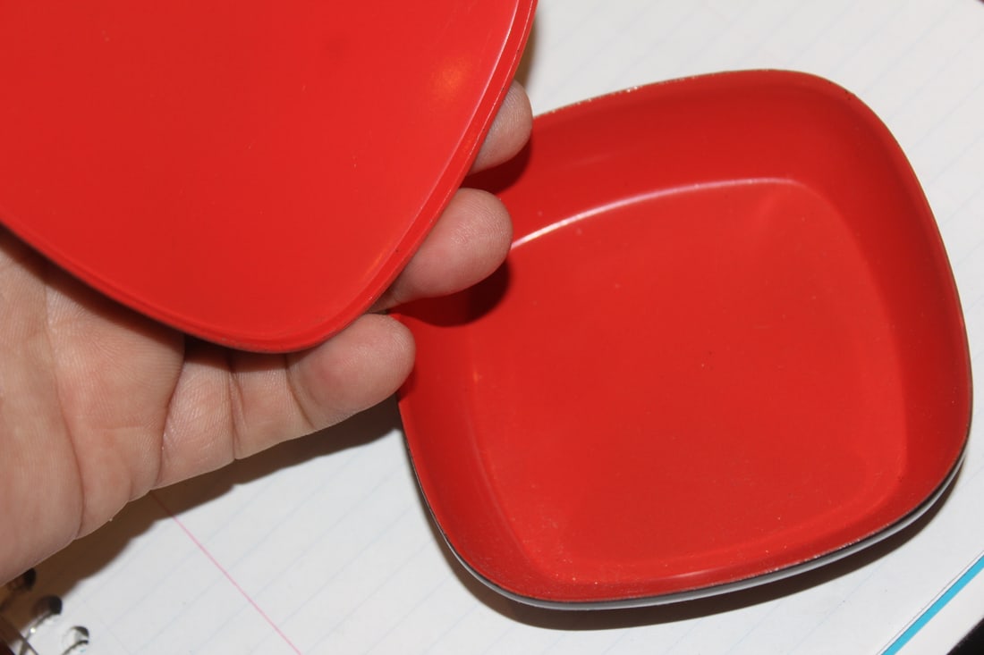 Floral Lacquer Square Box - 2