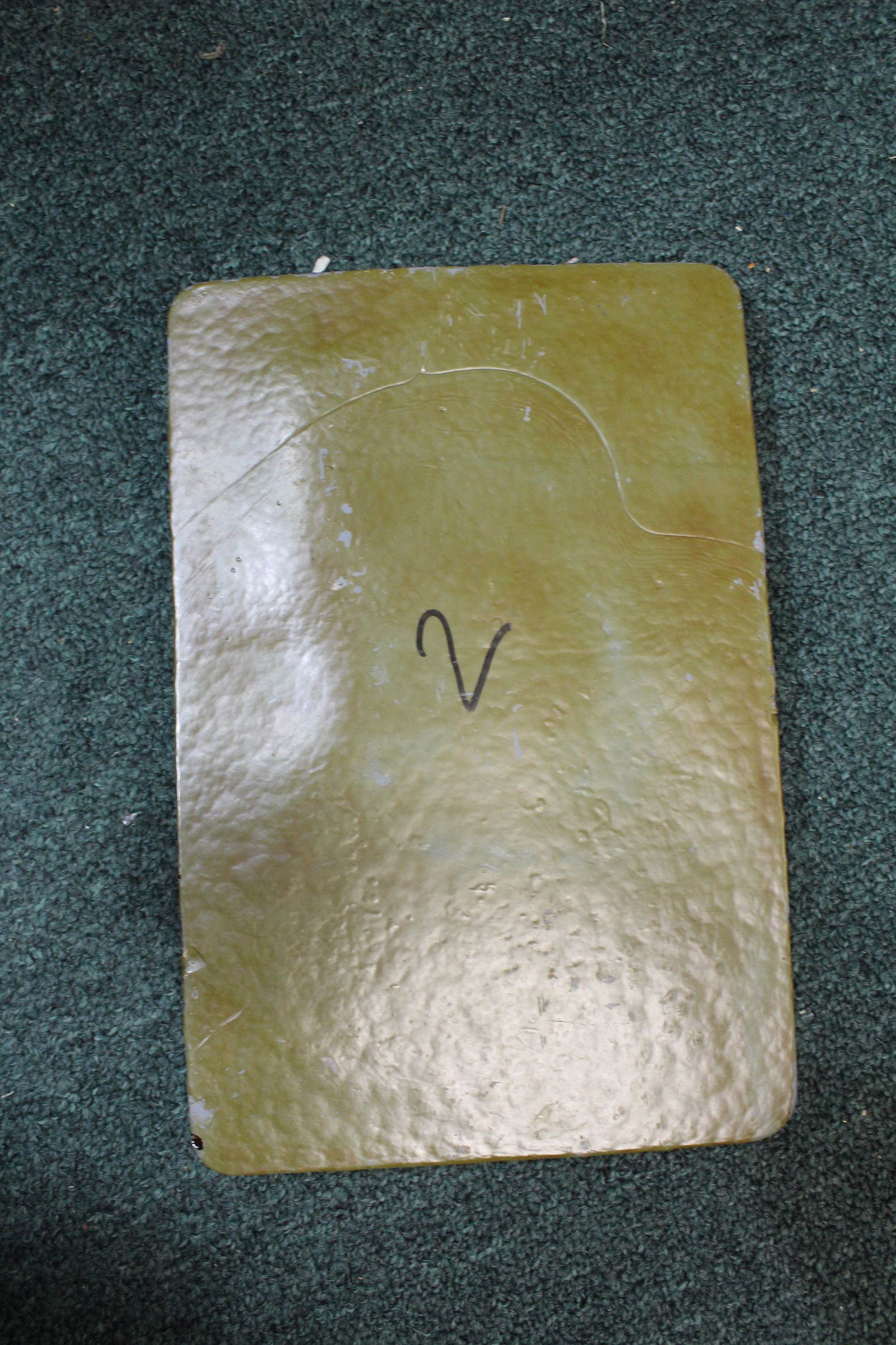 A Blenko Glass Brick - 4