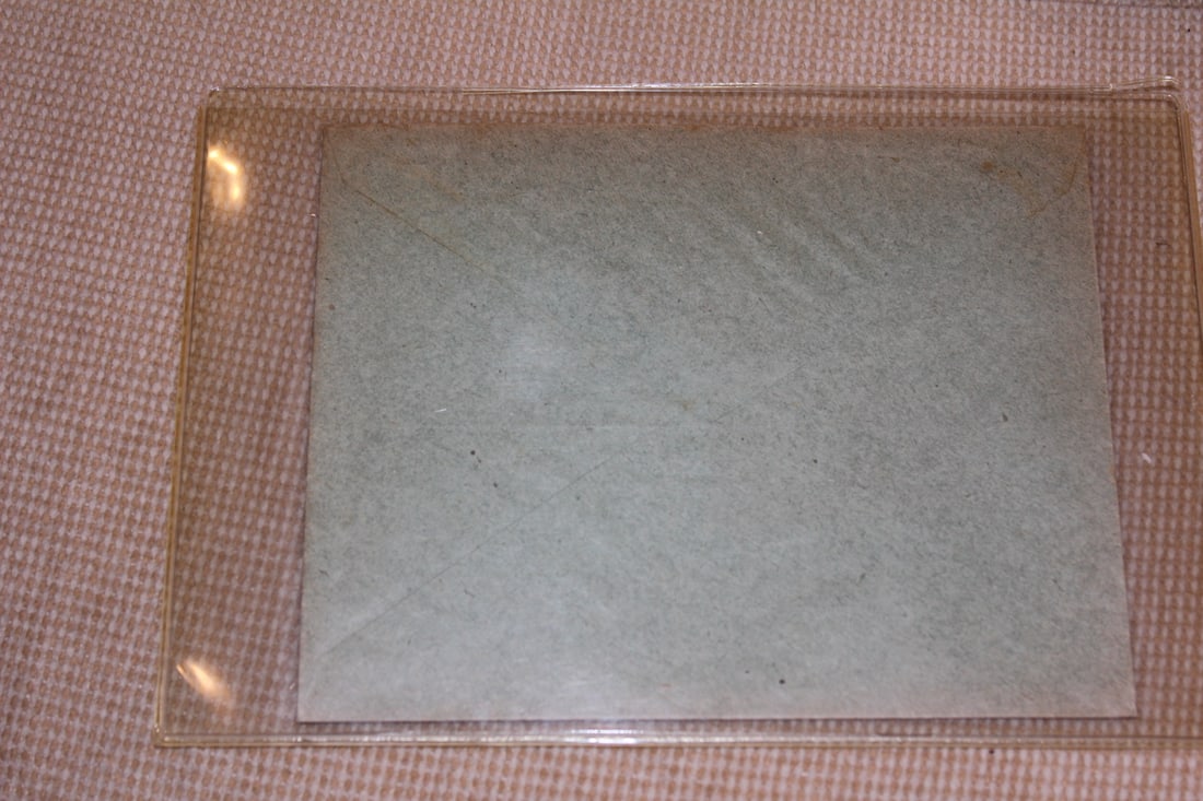 Old German State Envelope with Stamp - 4